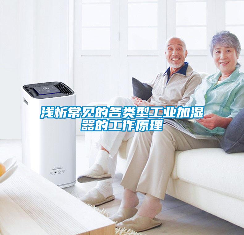 淺析常見的各類型工業加濕器的工作原理