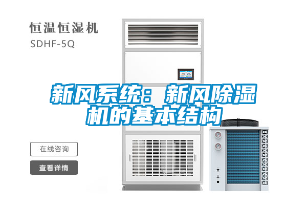新風系統(tǒng)：新風除濕機的基本結構