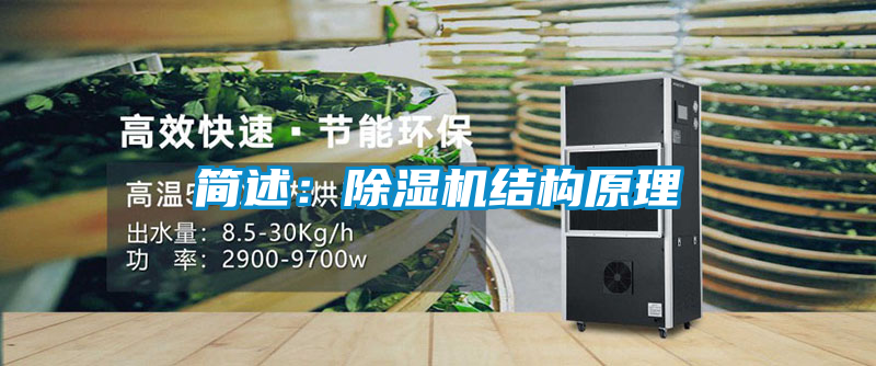 簡述：除濕機結構原理